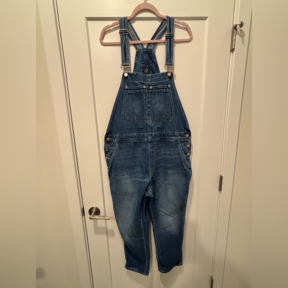 Gap Blue Denim Overalls